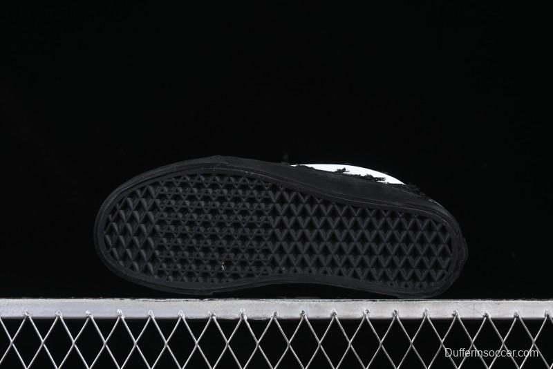 Vans Vault OG Era LX "Distressed Black" Premium Skate Sneakers