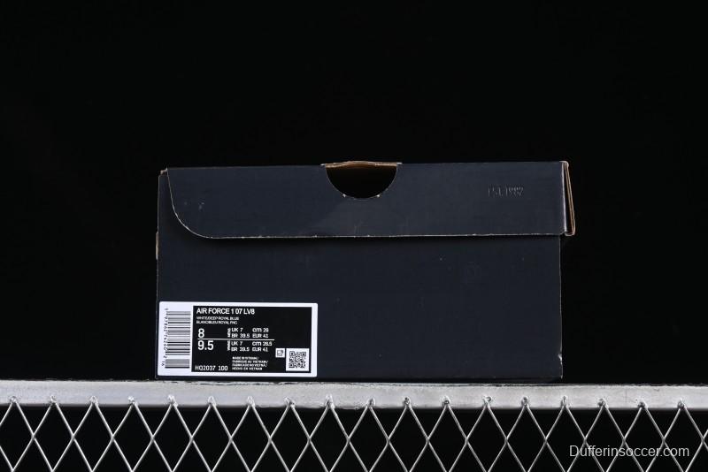 Nike Air Force 1 Low White & Blue – Iconic Leather Sneakers