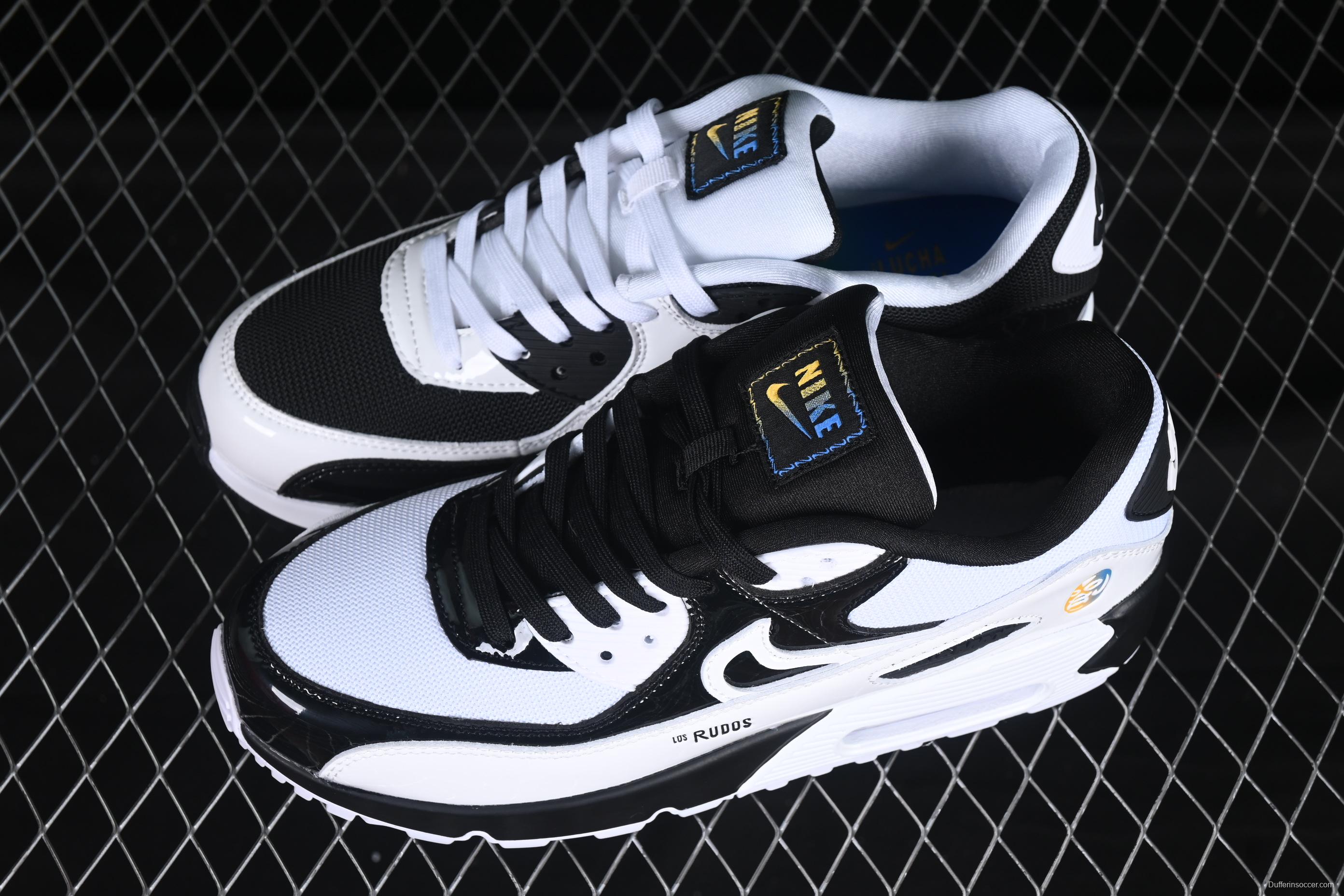 Nike Air Max 90 Retro Running Shoes with Visible Air Cushion - DM6178-010