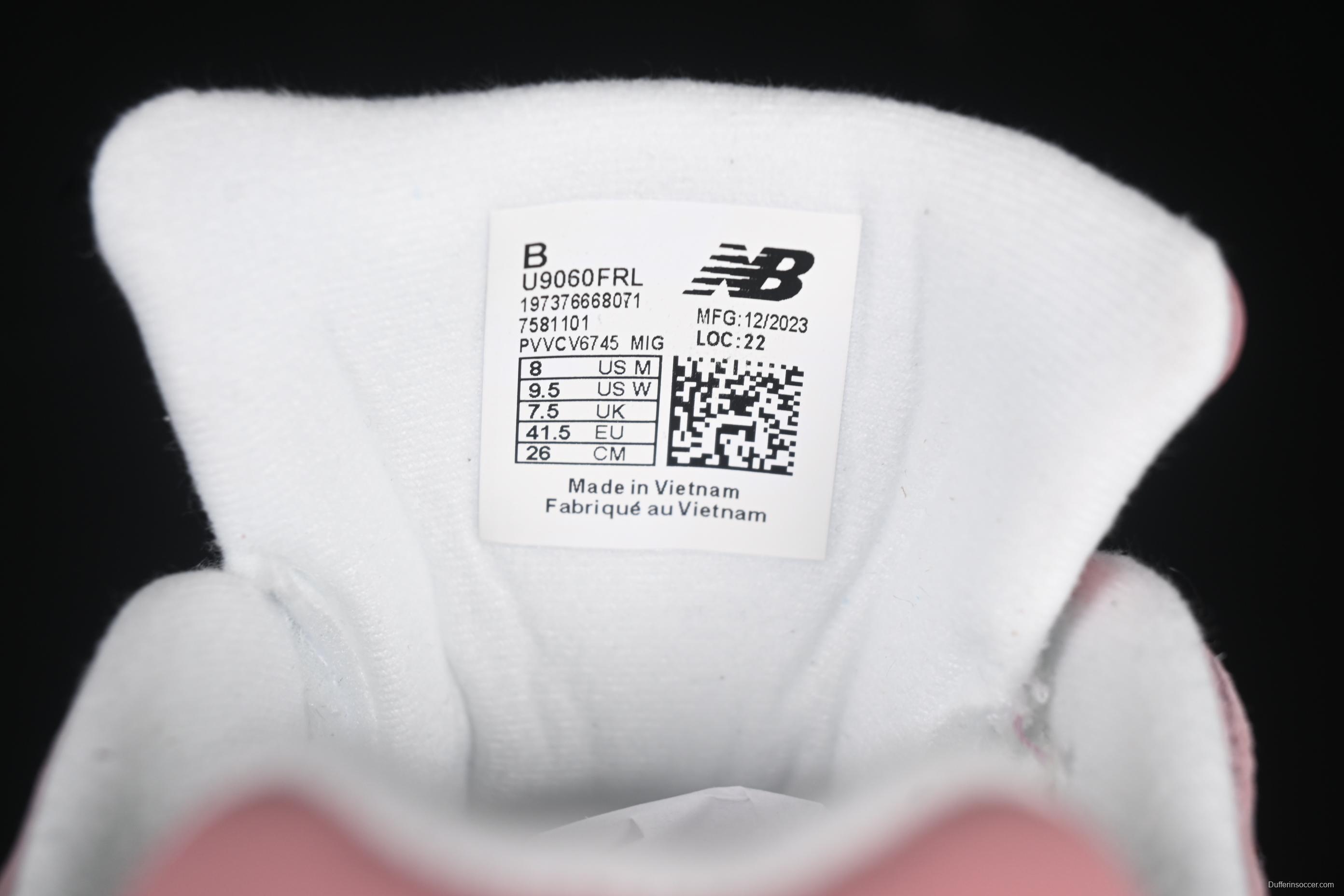 New Balance 9060 Retro Casual Running Shoes with ABZORB Cushioning Technology - U9060FRL