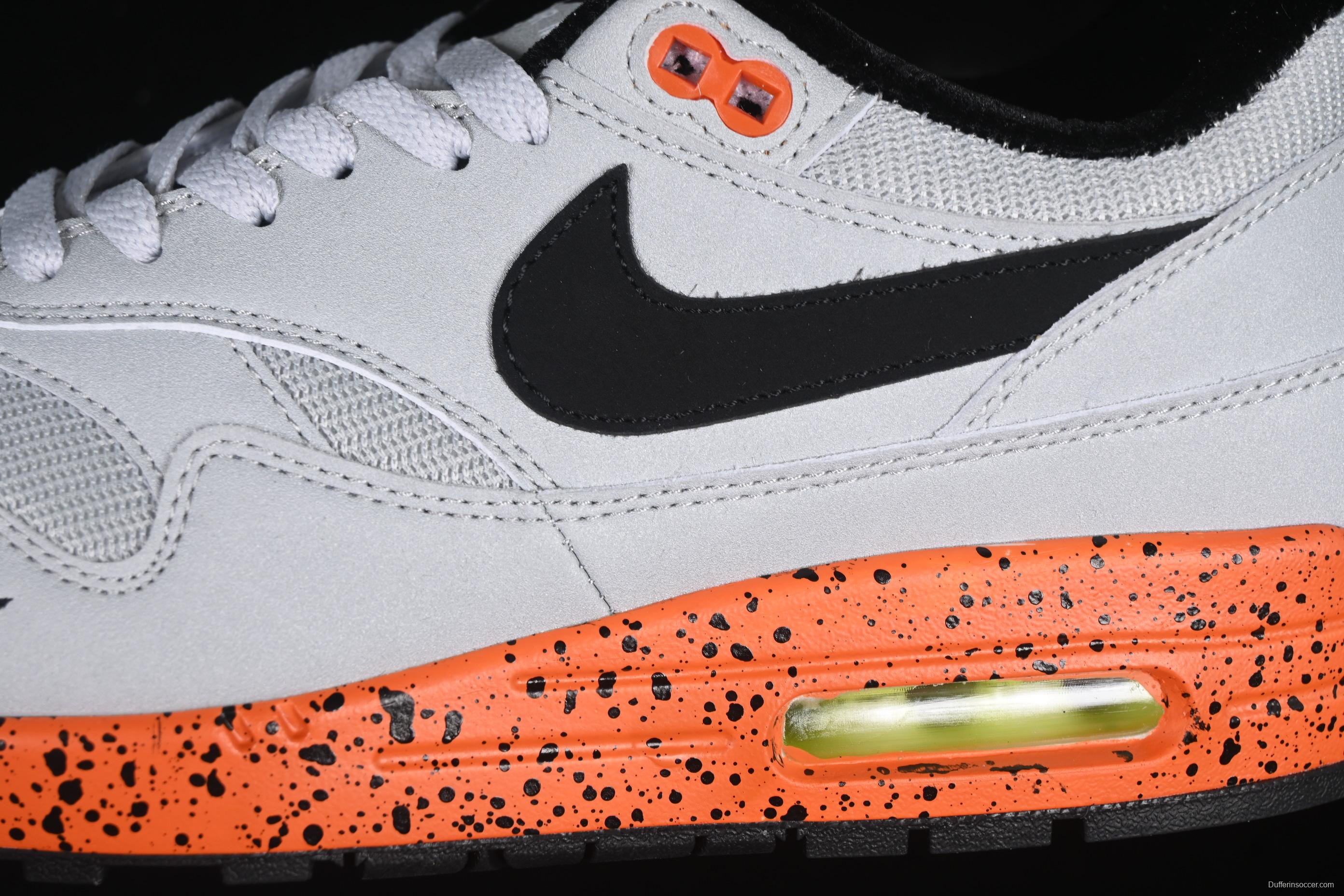 Nike Air Max 1 Retro Running Shoes with Half-Sole Air Cushion - FD2638-005