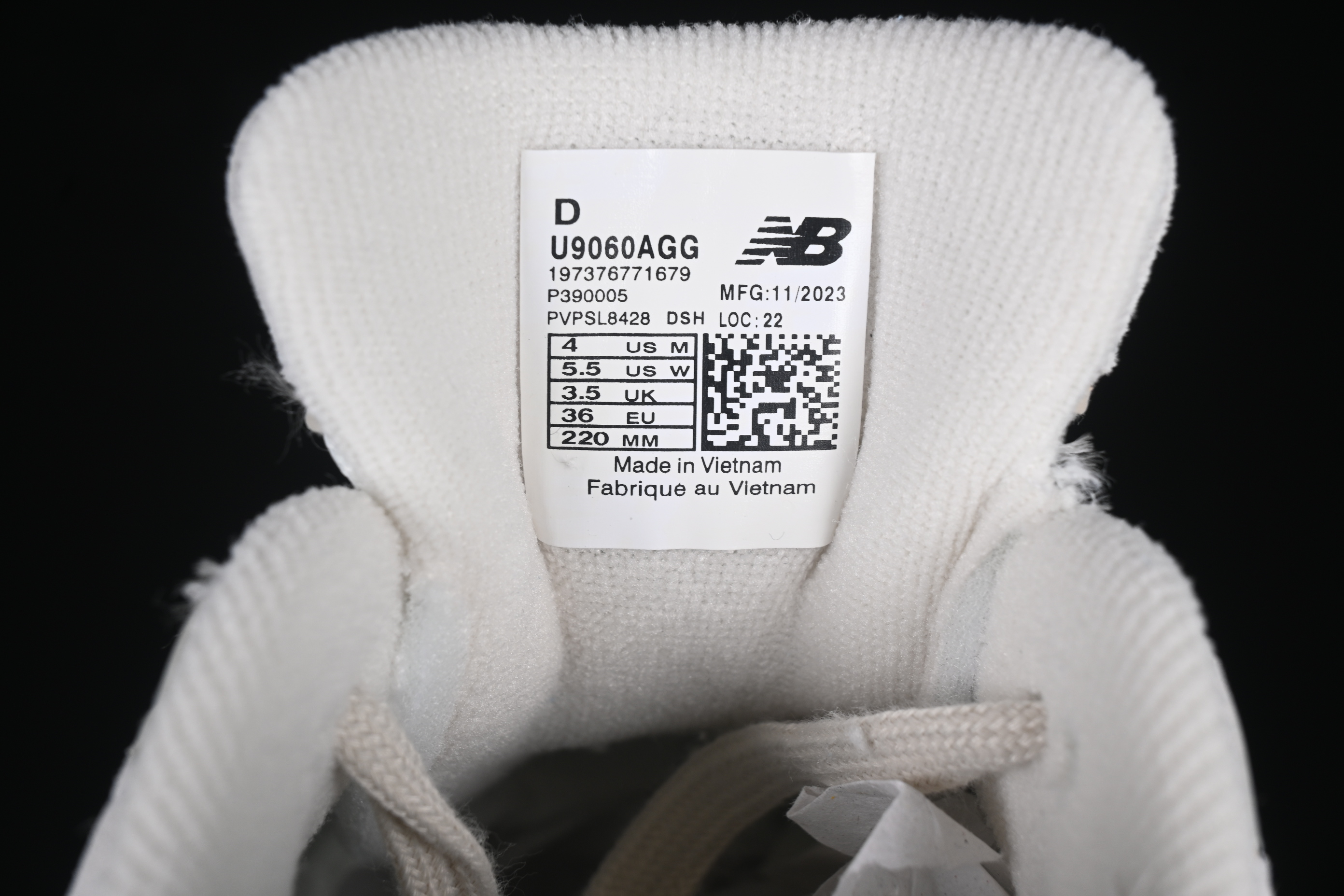 New Balance NB9060 Series Retro Casual Running Shoes with ABZORB Cushioning - U9060AGG