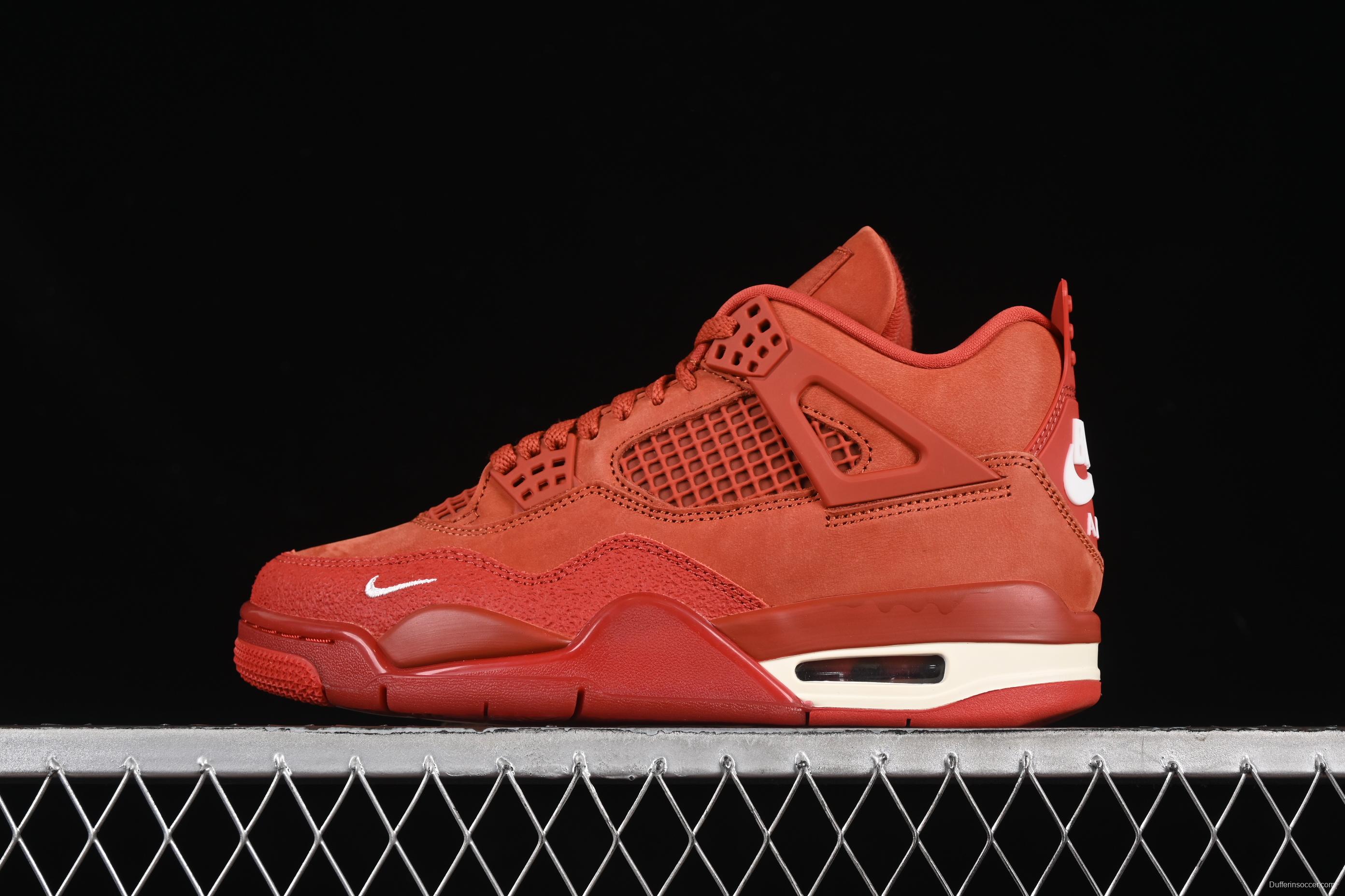 Nike Air Jordan 4 Retro Nigel Sylvester OG "Brick By Brick" Sneakers - DR5415-100