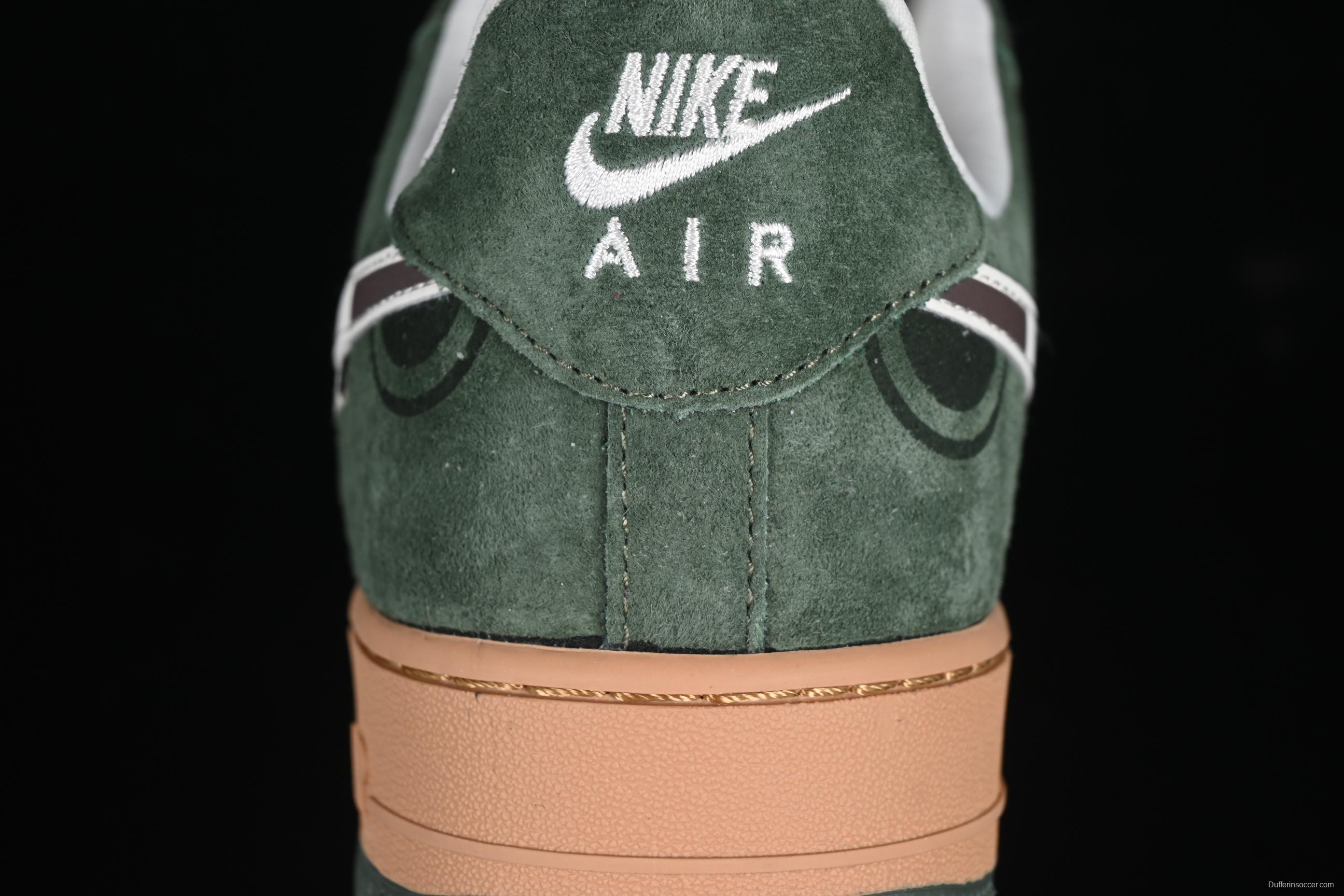 Nike Air Force 1'07 Low Supreme Collaboration Distressed Graffiti Casual Sneakers - DF0188-024