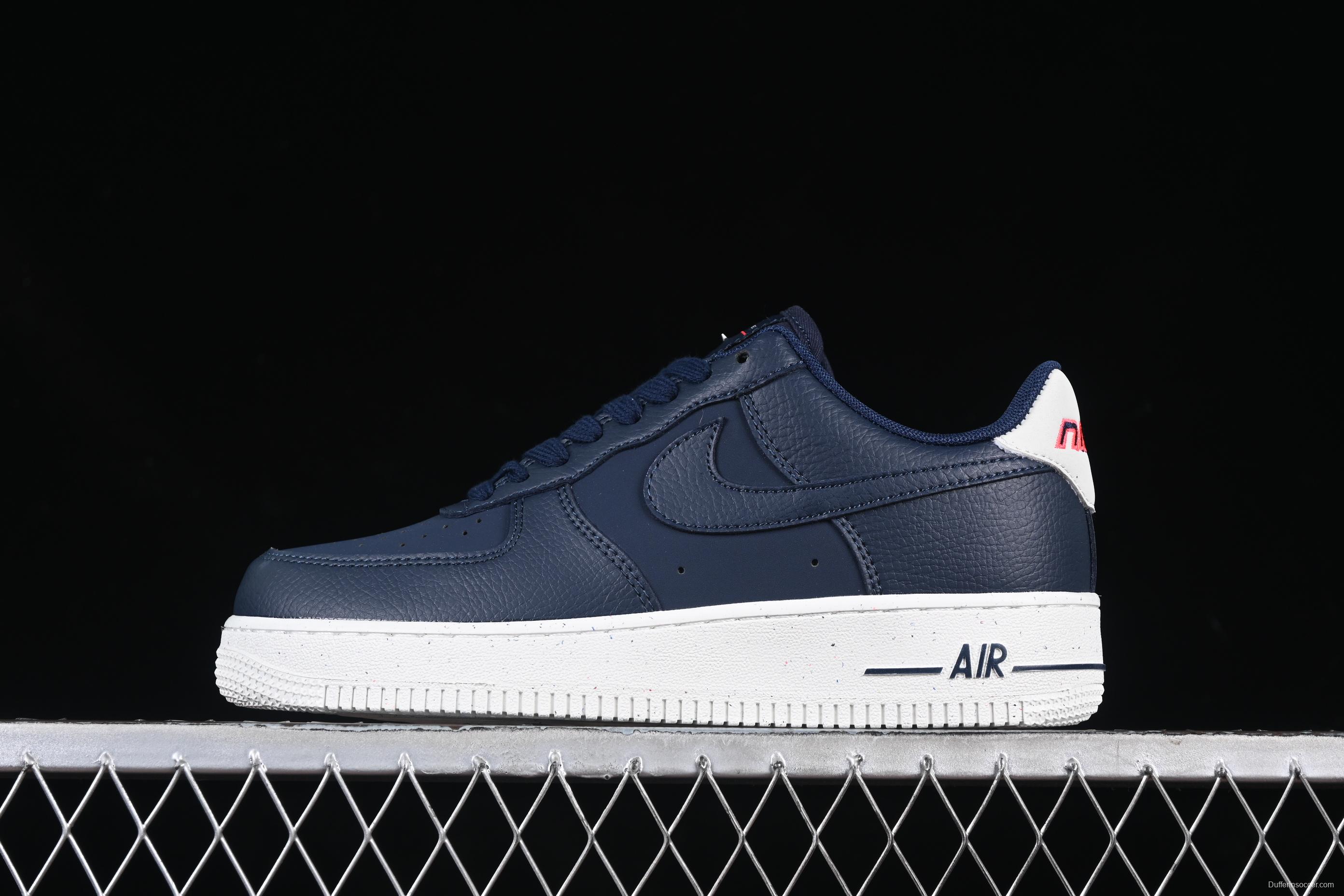 Nike Air Force 1'07 Low Casual Sneakers with Full-Length Air Cushion - DZ2708-100