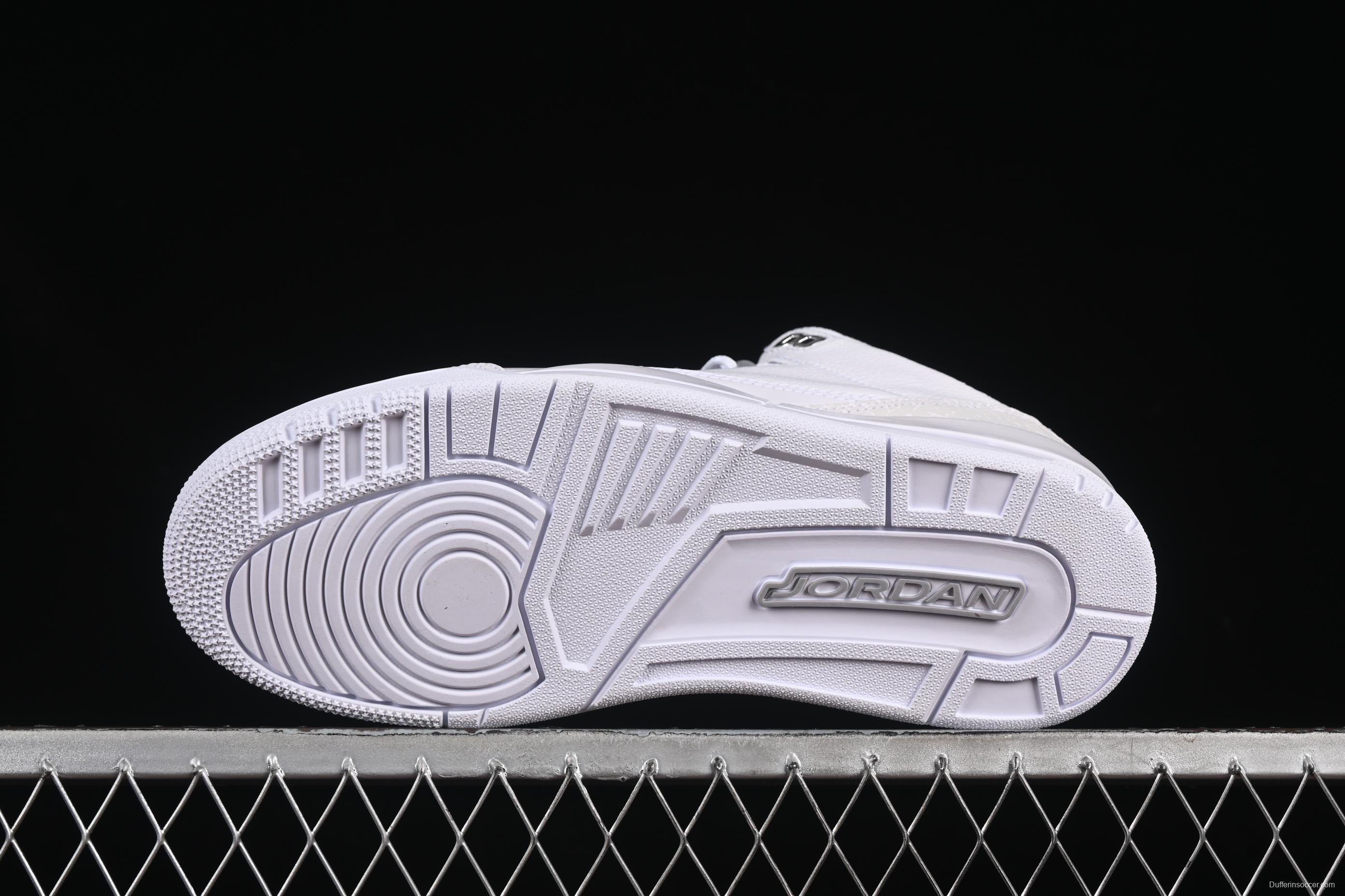 Nike Air Jordan 3 Retro "Pure Money" Basketball Shoes - CT8532-111