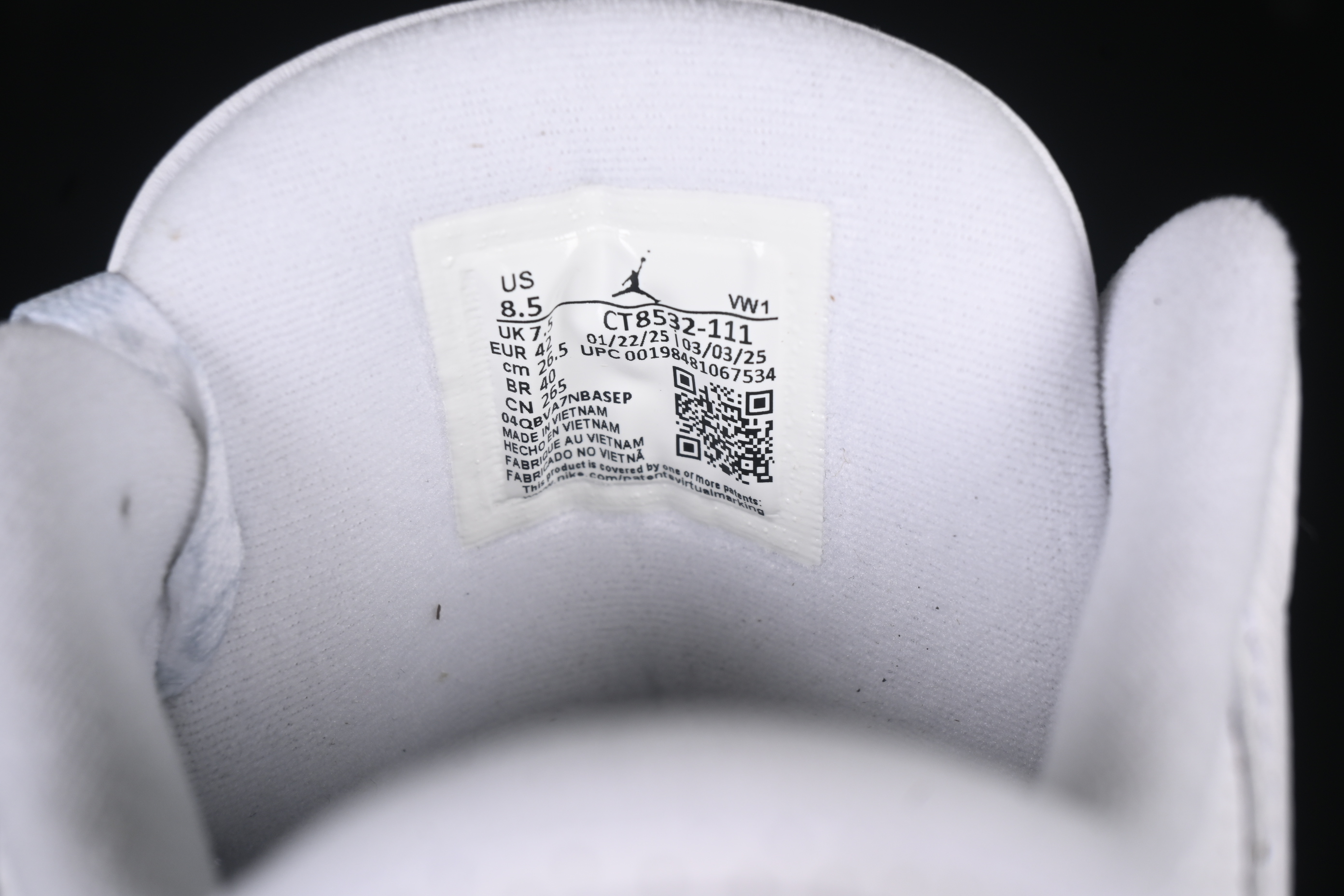 Nike Air Jordan 3 Retro "Pure Money" Basketball Shoes - CT8532-111