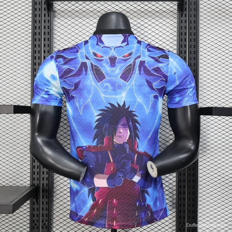 Player Version 2025 Japan Blue with Anime Character Design Jersey