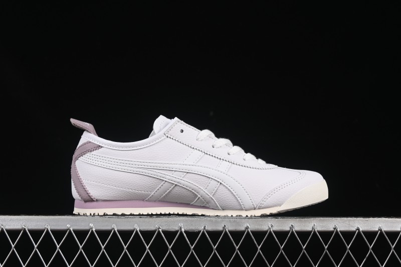 Onitsuka Tiger Mexico 66 Low-Top Leather Sneakers for Casual Running - 1183B781-104