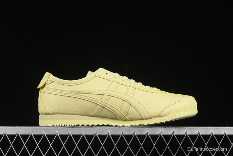 Onitsuka Tiger Mexico 66 Cactful-S Low-Top Leather Running Shoes in Pastel Colorway - 1183C347-750