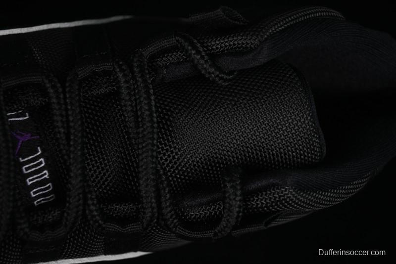 Nike Air Jordan 11 Retro CT8012-003 Basketball Shoes in Black & Guacamole Green