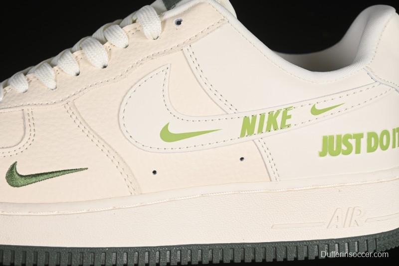 Nike Air Force 1'07 Low Just Do It Casual Sneakers with Full-Length Air Cushion - DF0188-056
