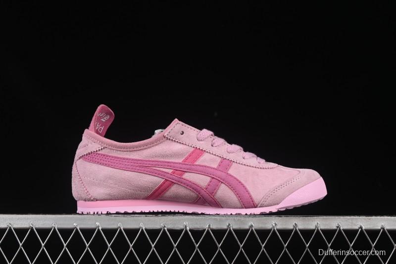 Onitsuka Tiger Mexico 66 Low-Top Leather Sneakers for Casual Running - 1183C380-700