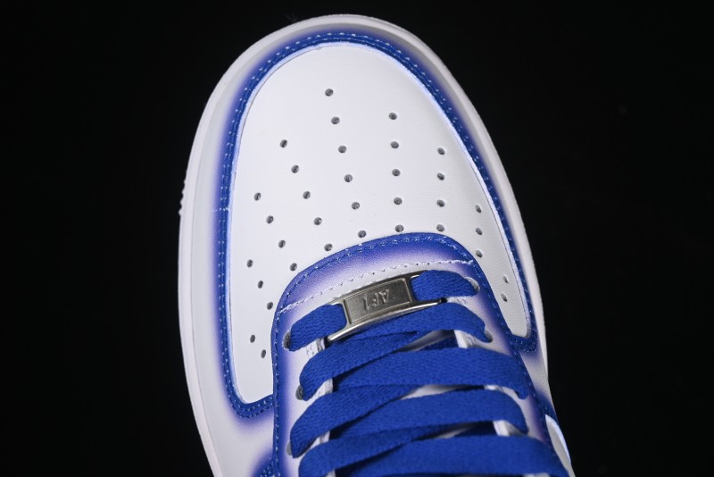 Nike Air Force 1'07 Low Blue Planet Casual Sneakers with Full-Length Air Cushion - ZH0316-079