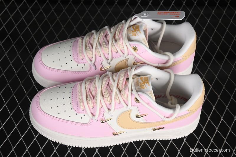 Nike Air Force 1 '07 Low Pink Sugar Low-Top Casual Sneakers - ZB2574-600