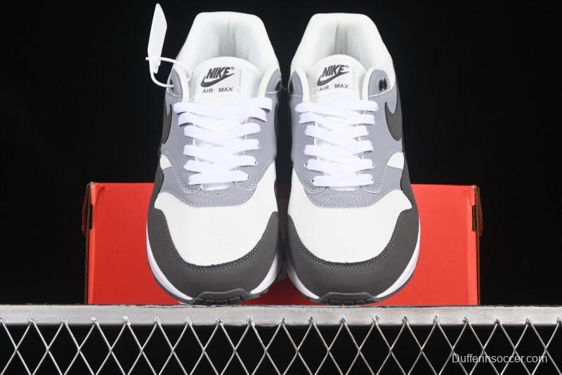 Nike Air Max 1 Retro Running Shoes with Half-Sole Air Cushion - HM9936-001