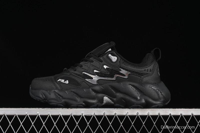 Fila Fusion Fern 2.0 Retro Chunky Sneakers with 3CM Thickened Platform Sole - F12M511101FBD