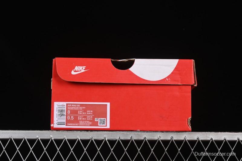 Nike Air Max 90 Retro Running Shoes with Visible Air Cushion - DM0029-007