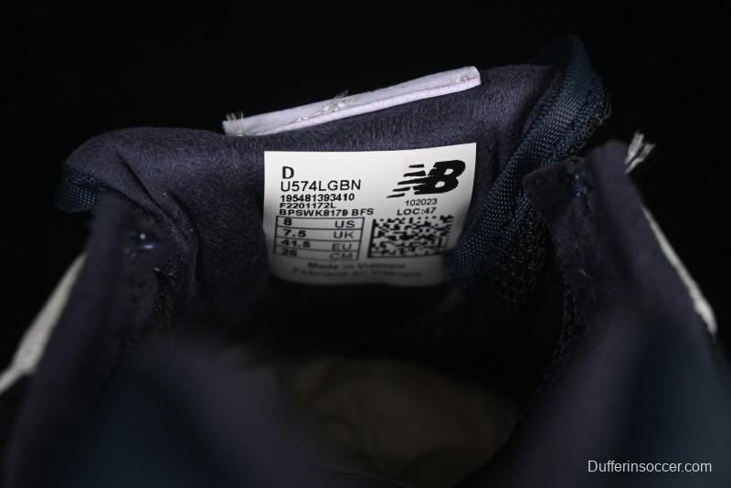 New Balance 574 Series Retro Casual Running Shoes - U574LGBN