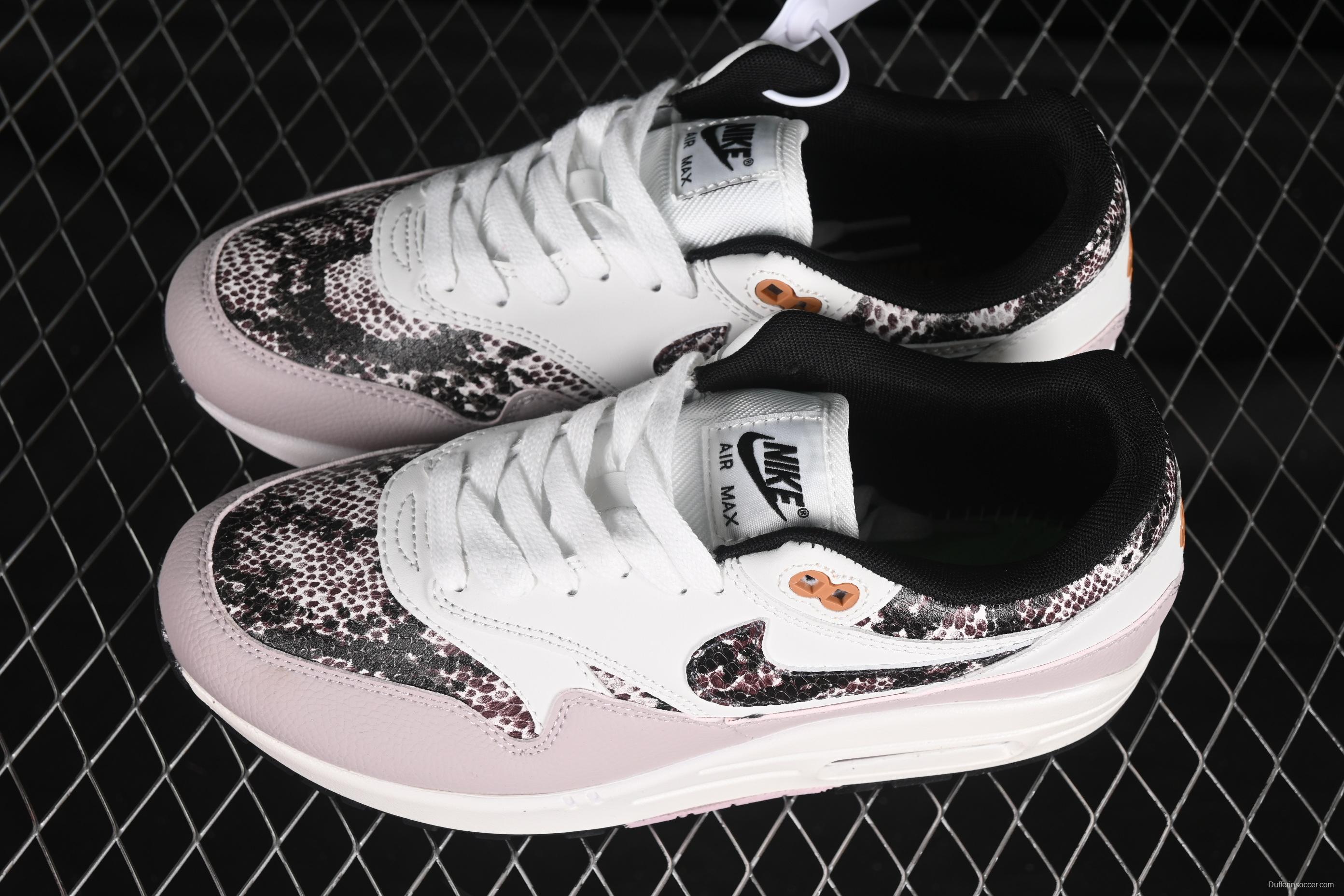 Nike Air Max 1 Retro Running Shoes with Half-Sole Air Cushion - HF5338-100