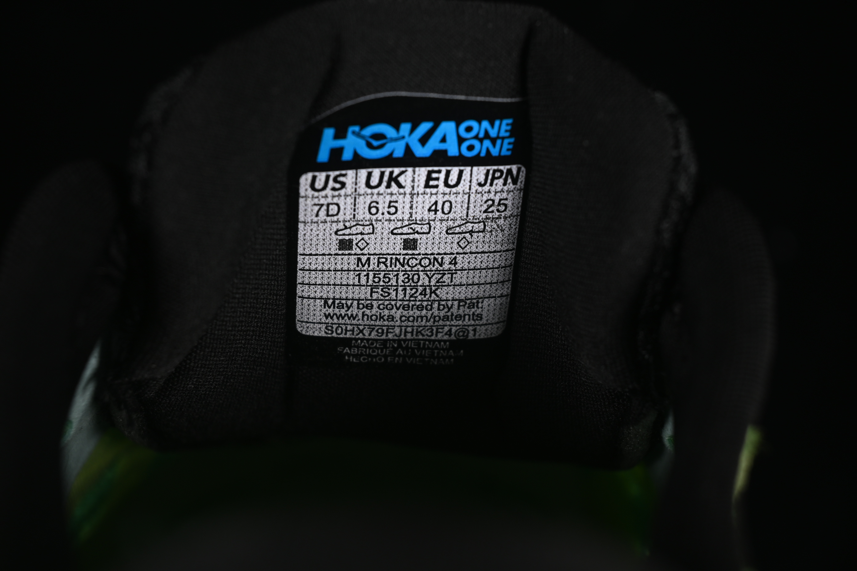 HOKA ONE ONE Rincon 4 Lightweight Breathable Knit Running Shoes - 1155130 YZT