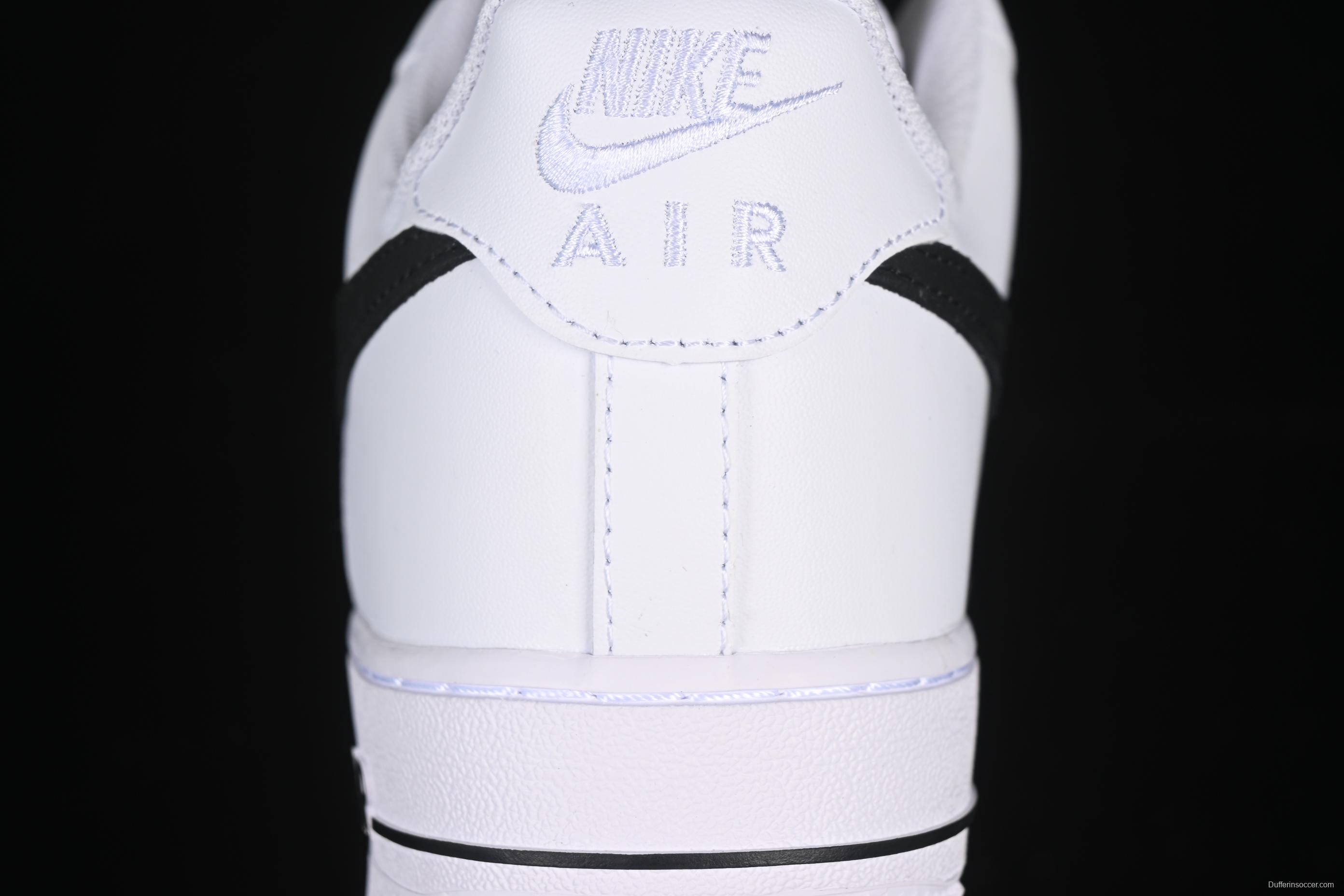 Nike Air Force 1 '07 Low White Black Hemp Casual Sneakers - ZH0316-072