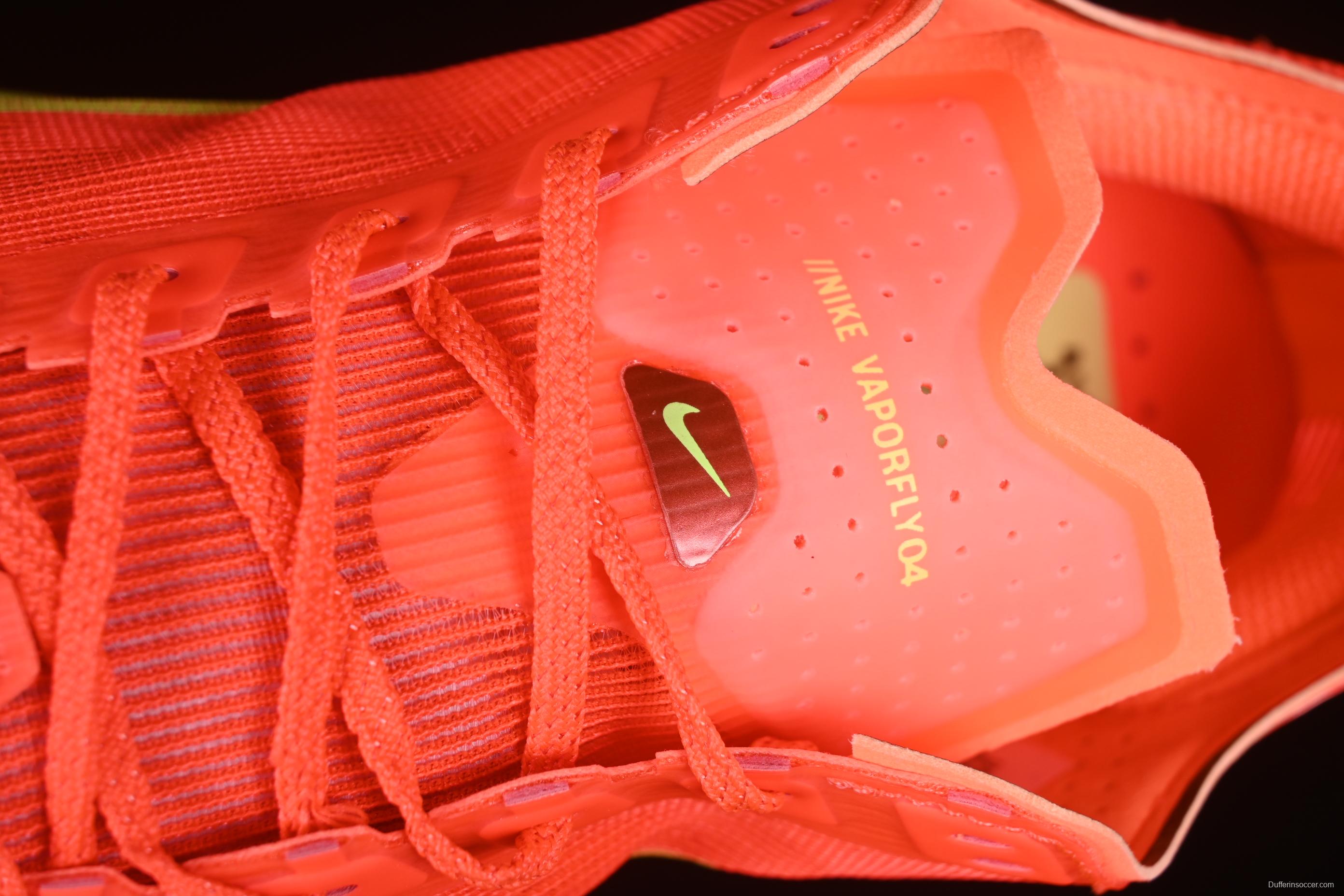 Nike ZoomX Vaporfly NEXT% 4 Marathon Series Road Racing Ultra-Light Cushion Running Shoes - HF6414-600