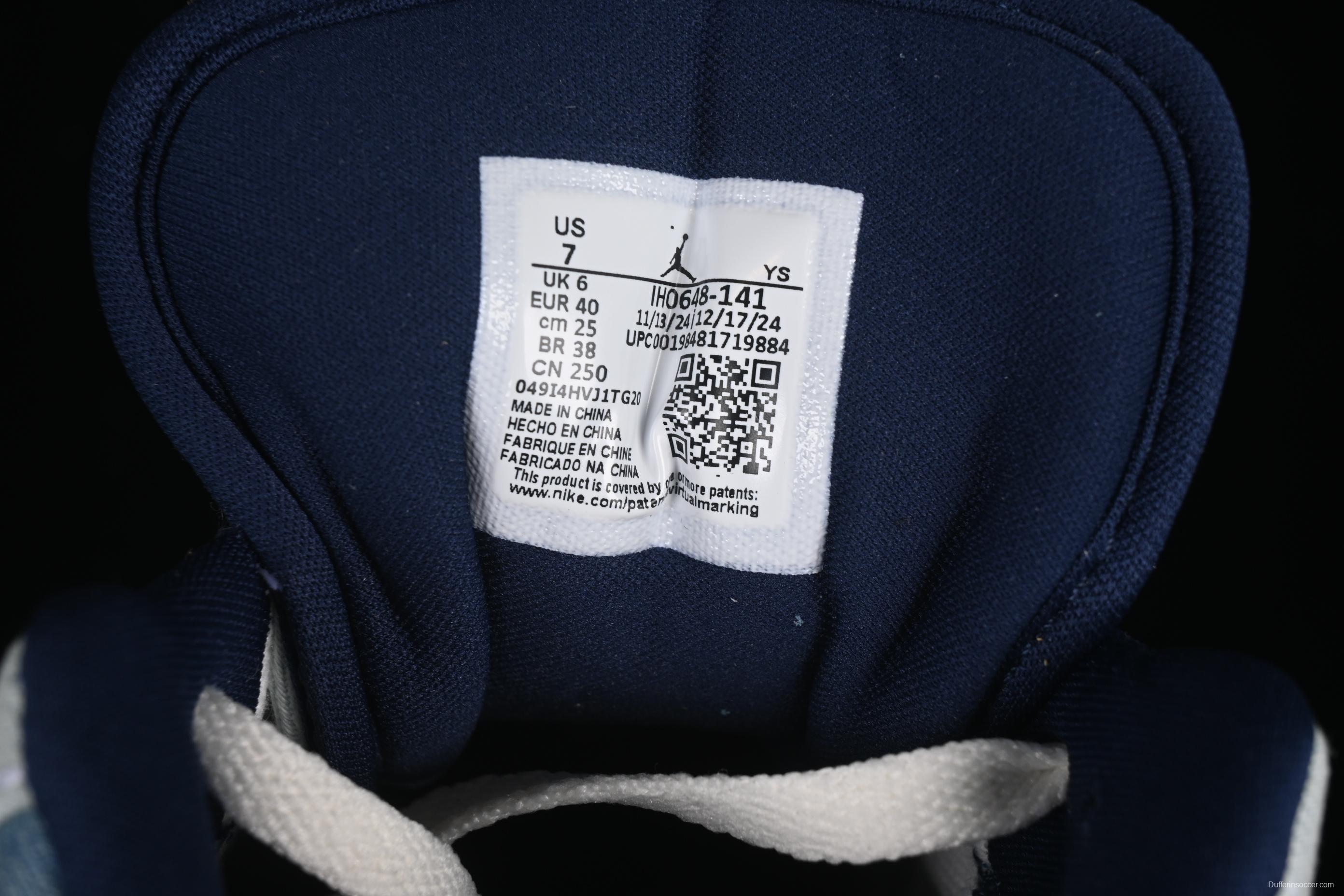 Nike Air Jordan 1 Low "Canadian Tuxedo" Basketball Shoes - IH0648-141