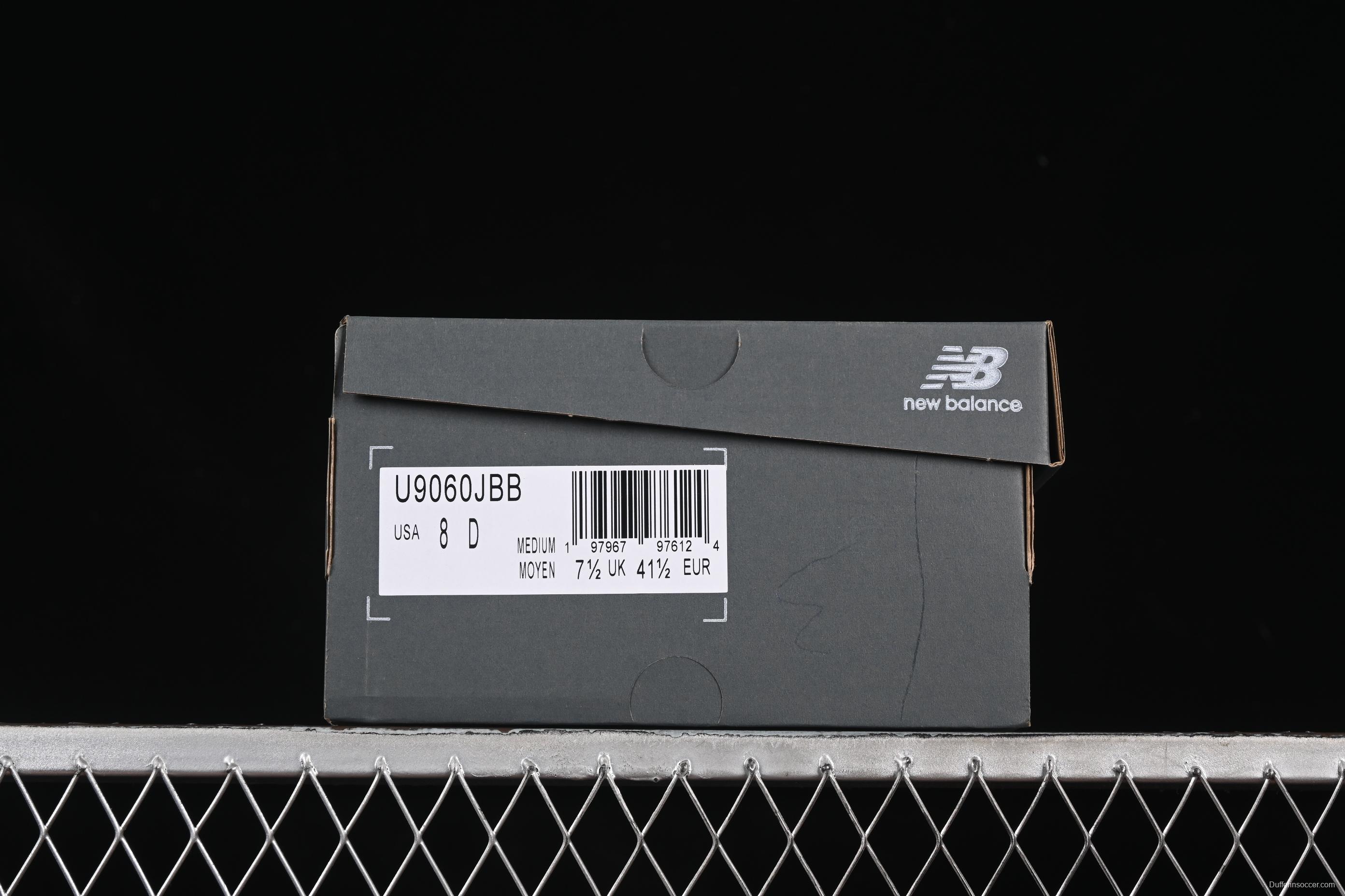 New Balance Joe Freshgoods x NB9060 Retro Running Sneakers with ABZORB Cushioning - U9060JBB