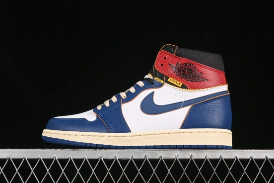 Nike Air Jordan 1 x Union AJ1 Limited Edition Deconstructed Patchwork Basketball Shoes - BV1300-146