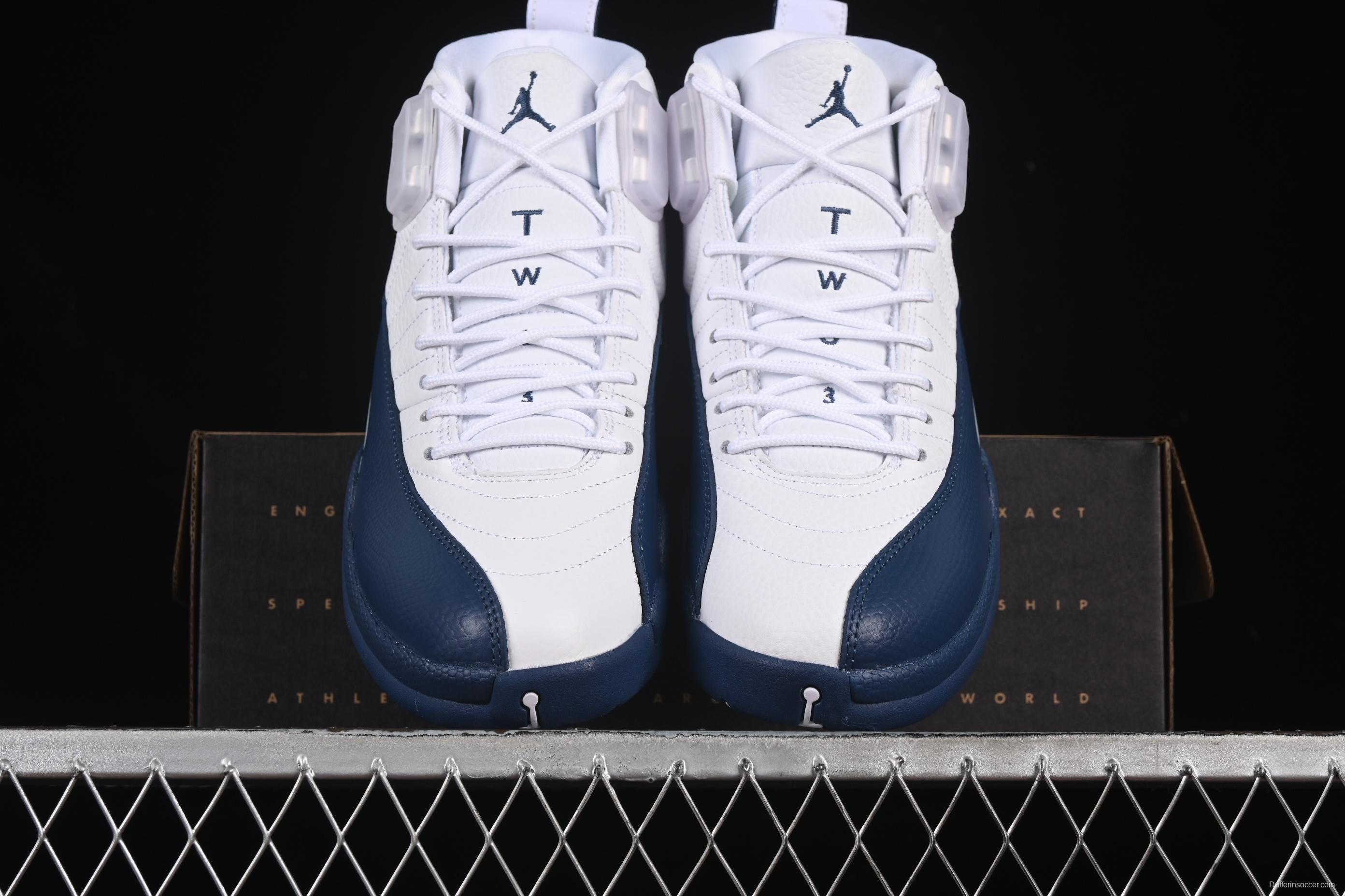 Nike Air Jordan 12 Retro French Blue Basketball Shoes - CT8013-114