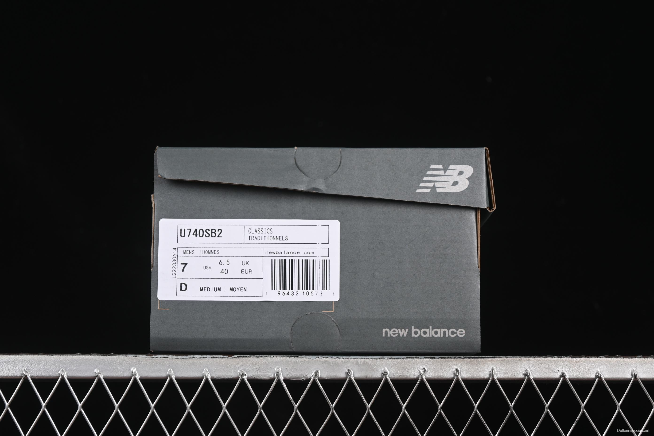 New Balance 740 Series Retro Dad Style Casual Running Shoes - U740SB2