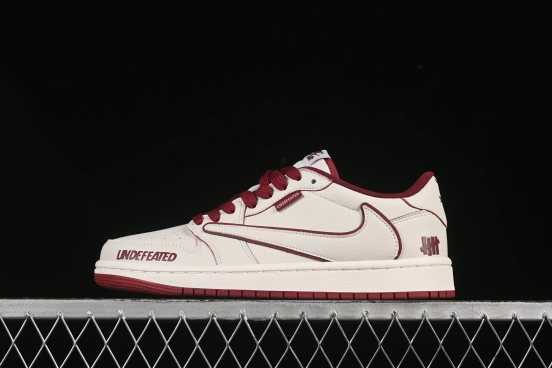 Nike Travis Scott x Fragment Design x Air Jordan 1 Low OG SP Casual Sneakers - DF1845-536