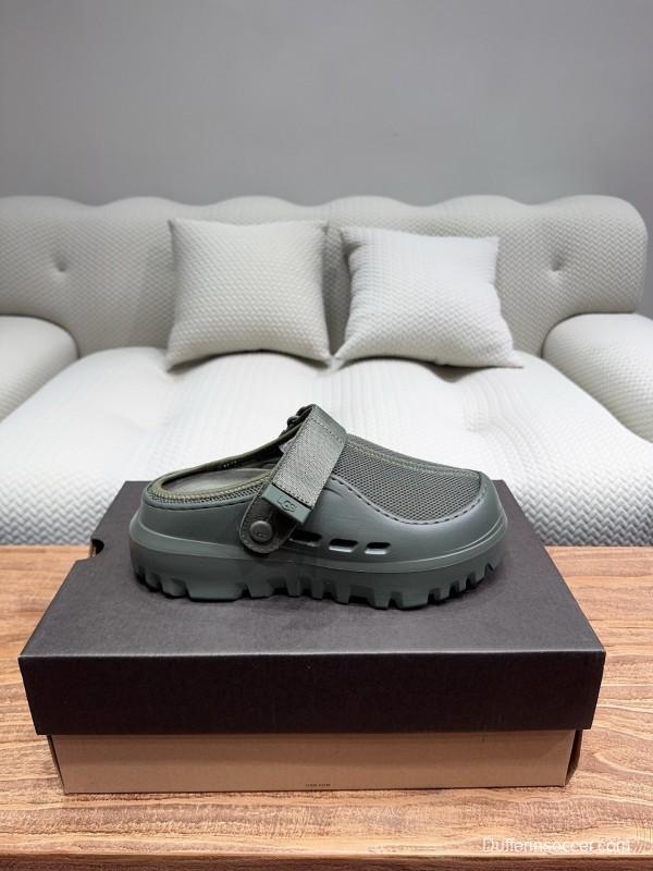 2025 UGG Green Mesh Slippers KFY00220