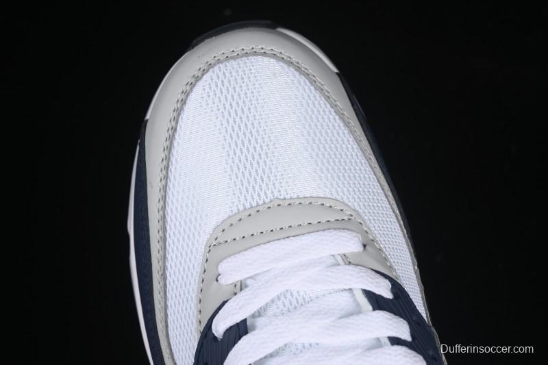 Nike Air Max 90 Retro Running Shoes with Visible Air Cushion - AJ1285-101