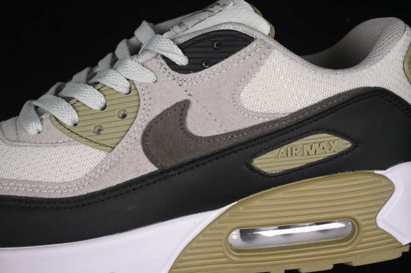 Nike Air Max 90 Retro Running Shoes with Visible Air Cushion - DM0029-011