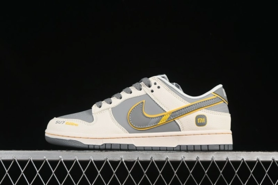 Nike SB Dunk Low Xiaomi Collaboration Cambrian Grey Anniversary Custom Low-Top Casual Skate Shoes - XX3168-202