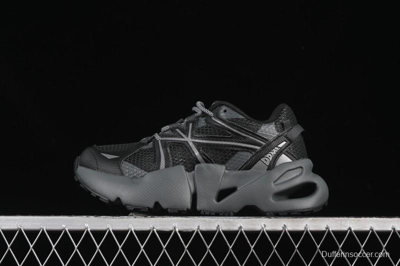 New York Yankees MLB Dome Runner Thick Sole Hollow Out Height Increasing Casual Running Shoes - 3ARND015N50BKS