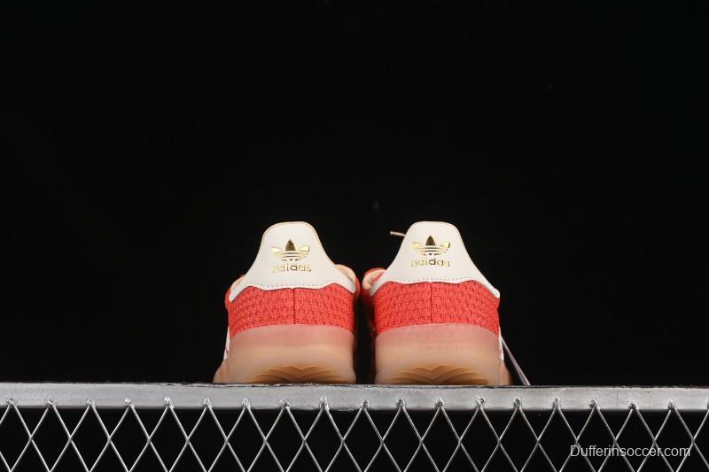 Adidas Originals Gazelle Indoor Retro Casual Slip-Resistant Wear-Resistant Low-Top Skate Shoes - JS0713