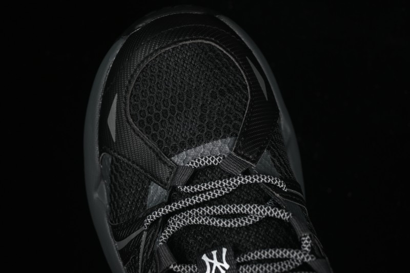 New York Yankees MLB Dome Runner Thick Sole Hollow Out Height Increasing Casual Running Shoes - 3ARND015N50BKS