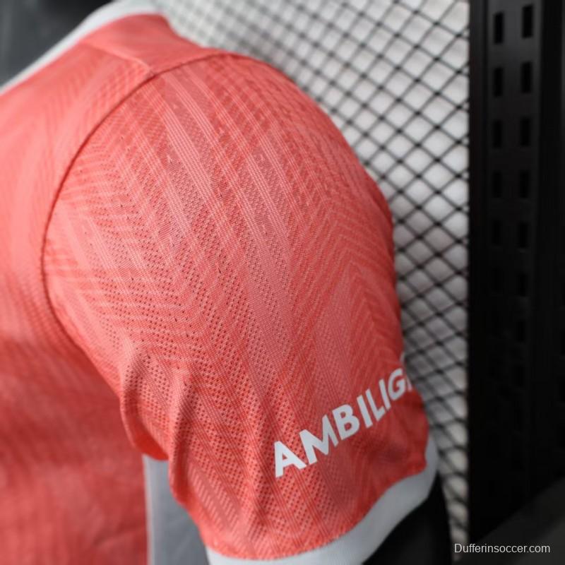 Player Version 25/26 Barcelona Pink with White Trim Jersey