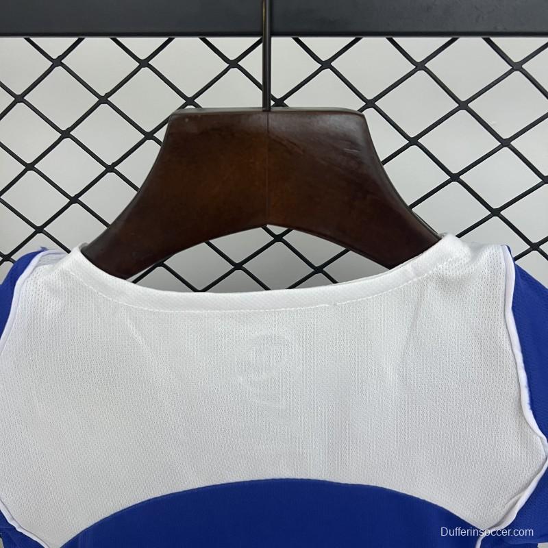 Retro 2004 Kids Brazil Away Size 16-28 Jersey