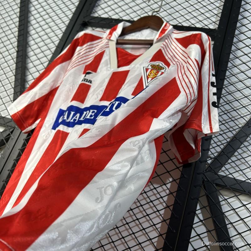 94/95 Retro Sporting Gijon Home Jersey