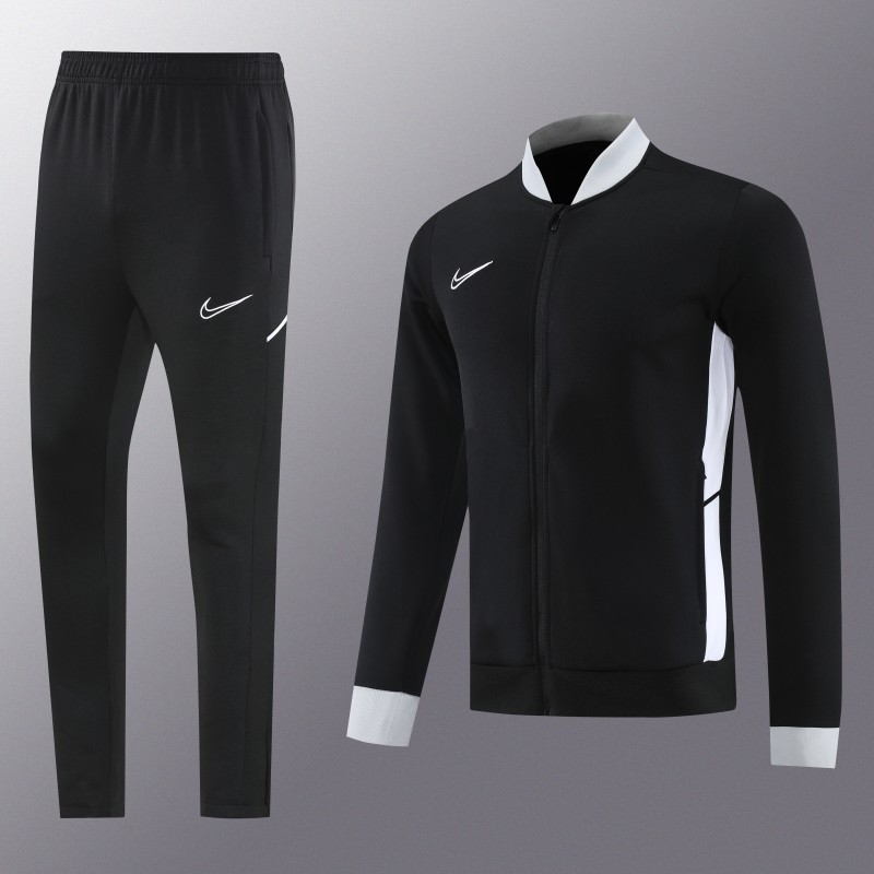 2025 NIKE Black Full Zipper Jacket + Long Pants