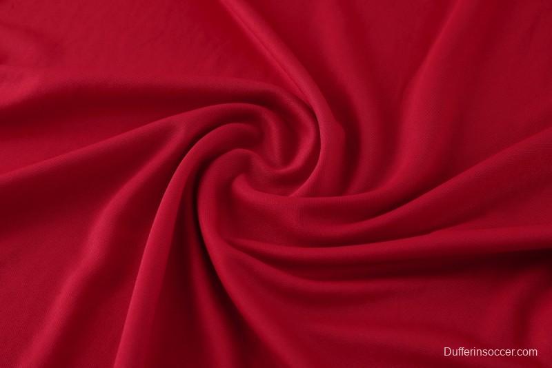 2025 Adidas Red Short Sleeve Jersey+Shorts