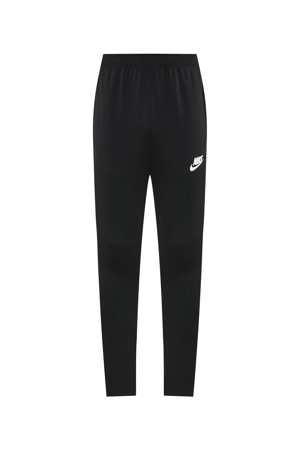2025 Nike Grey/Black Full Hoodie Zipper Jacket +Long Pants