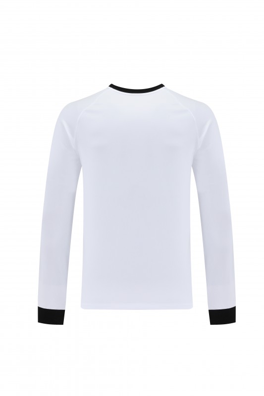 2025 Adidas Originals Long Sleeve T-Shirt Collection - Navy/White/Black with 3-Stripes