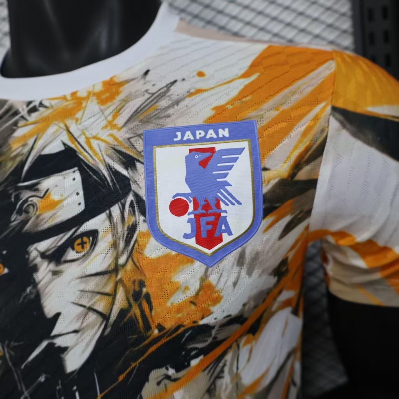 Player Version 2025 Japan Naruto Inspired Design Anime Style Jersey