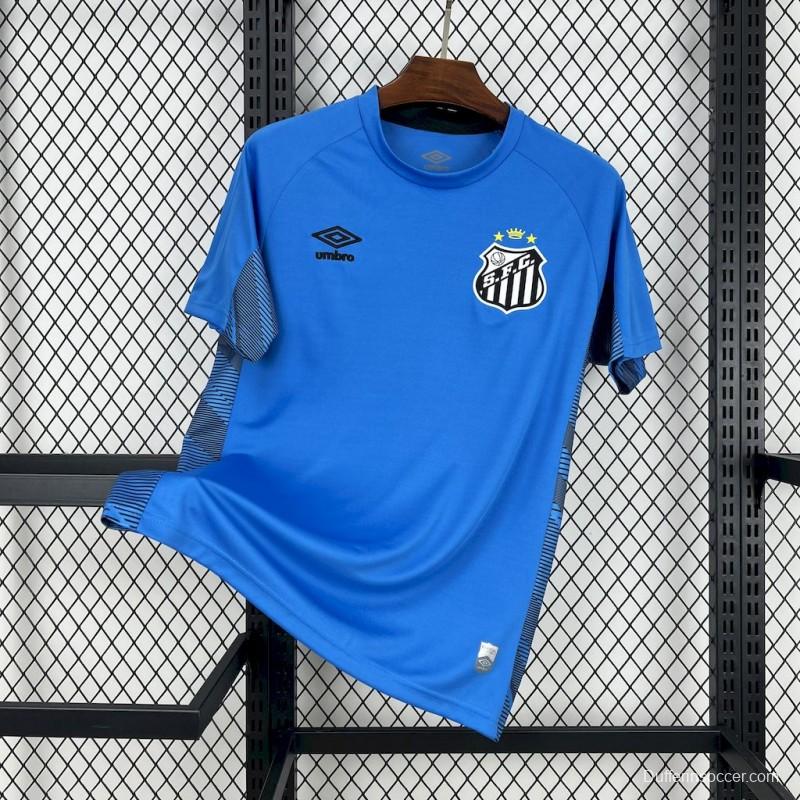 2025/26 Santos Blue Goalkeeper Jersey
