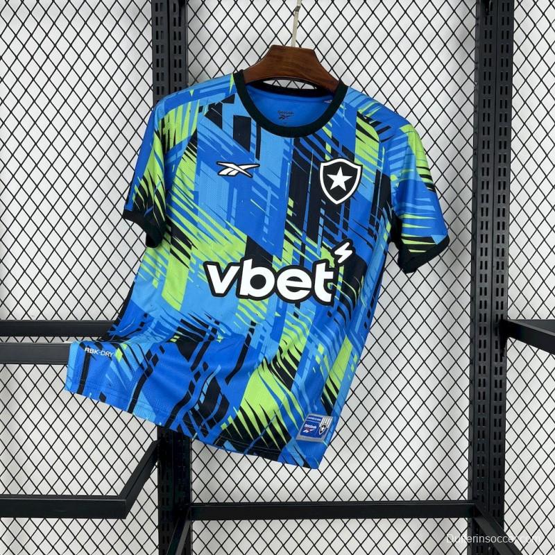 2025/26 Botafogo Blue Goalkeeper Jersey